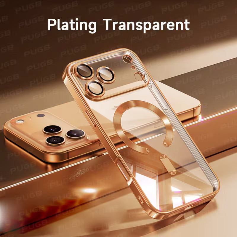 Transparent Magsafe Lens Protection Case