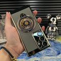 Spin Rotating Wheel Stand Case