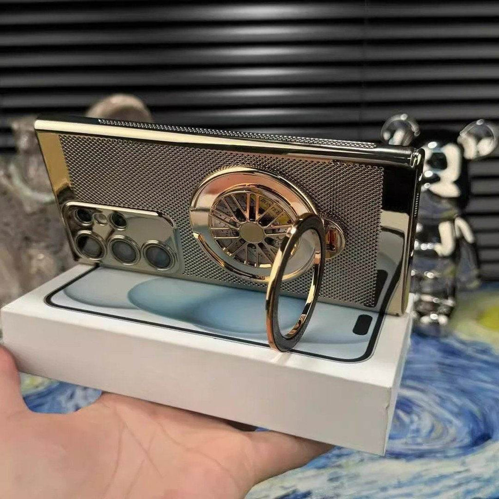 Spin Rotating Wheel Stand Case
