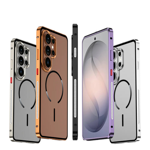 Aluminium Alloy Clear Magsafe Case