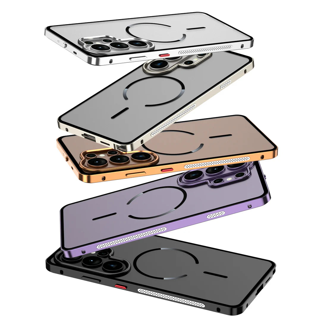 Aluminium Alloy Clear Magsafe Case