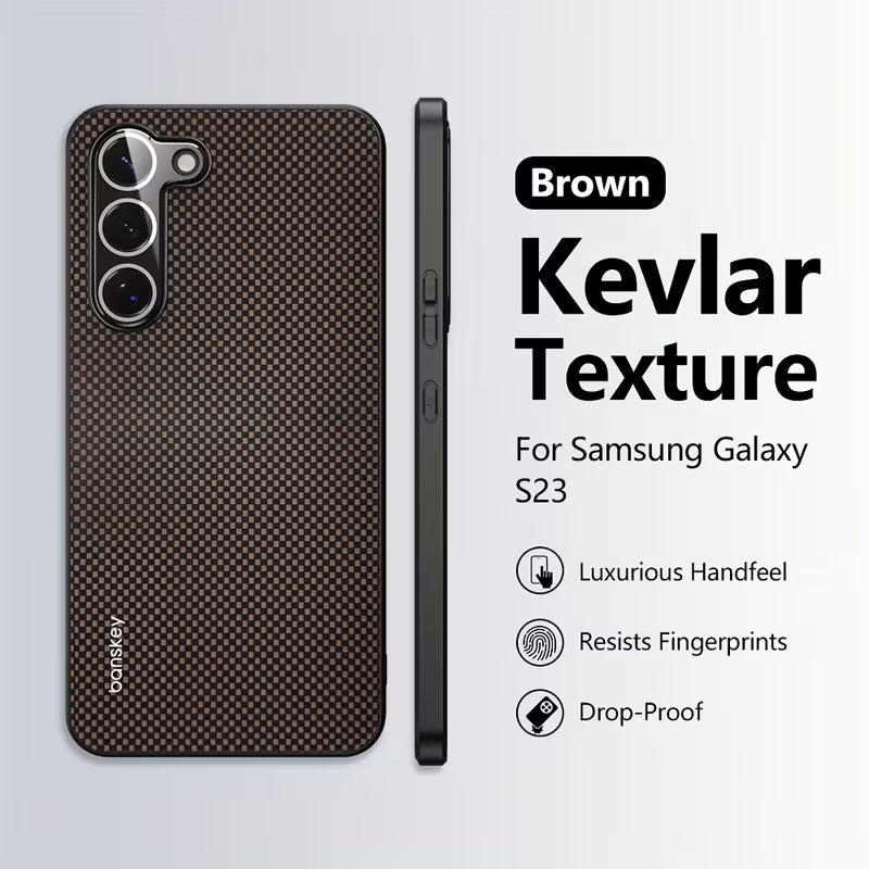 Luxury Kevlar Pattern Case