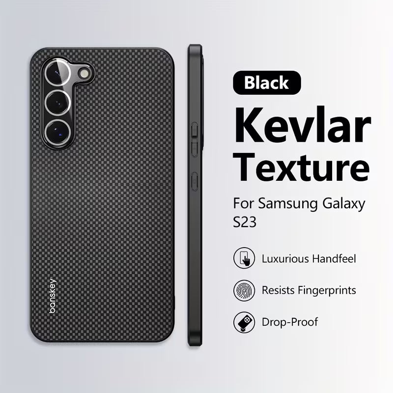 Luxury Kevlar Pattern Case