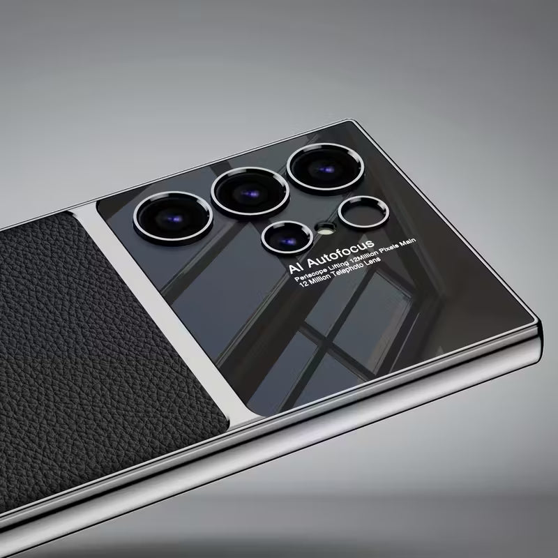 Electroplated PU Leather Soft-Edge Case
