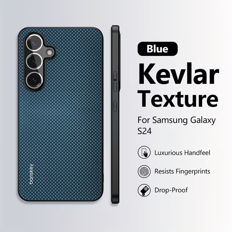 Luxury Kevlar Pattern Case