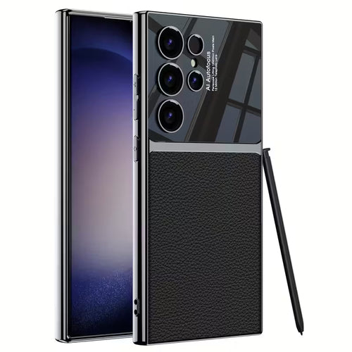 Electroplated PU Leather Soft-Edge Case