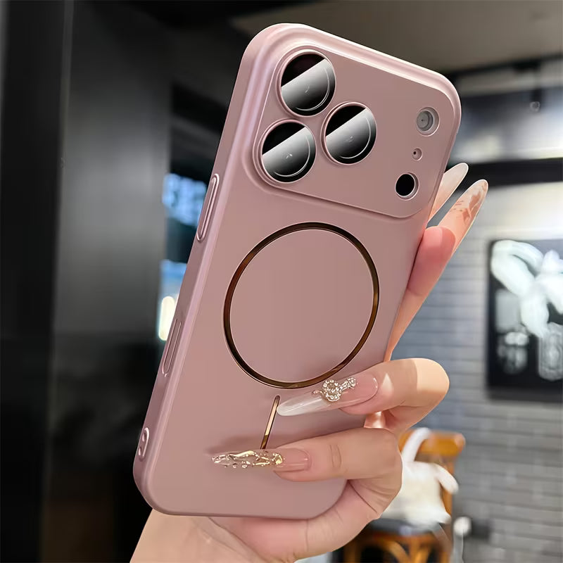 Electroplated Matte Magnetic Skin Feel Case