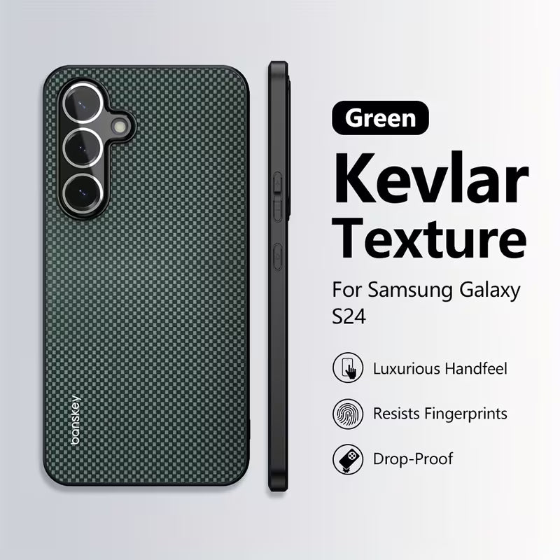 Luxury Kevlar Pattern Case