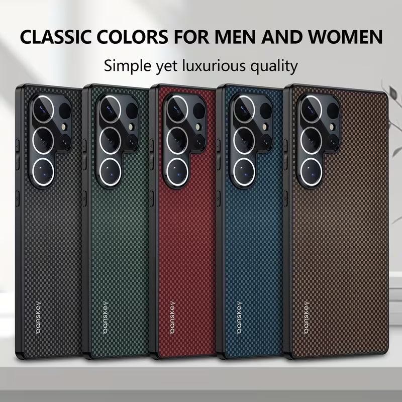 Luxury Kevlar Pattern Case