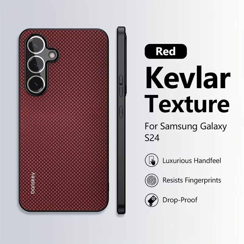 Luxury Kevlar Pattern Case