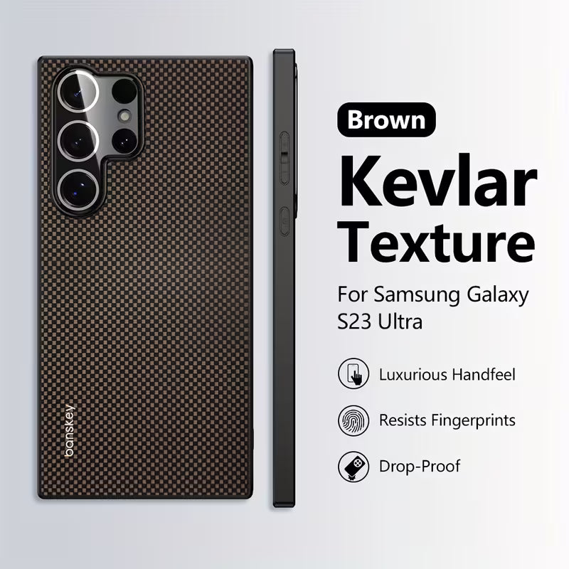 Luxury Kevlar Pattern Case
