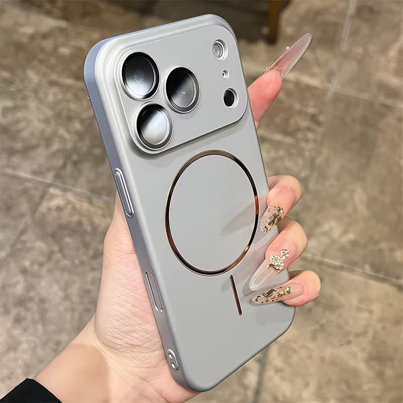 Electroplated Matte Magnetic Skin Feel Case