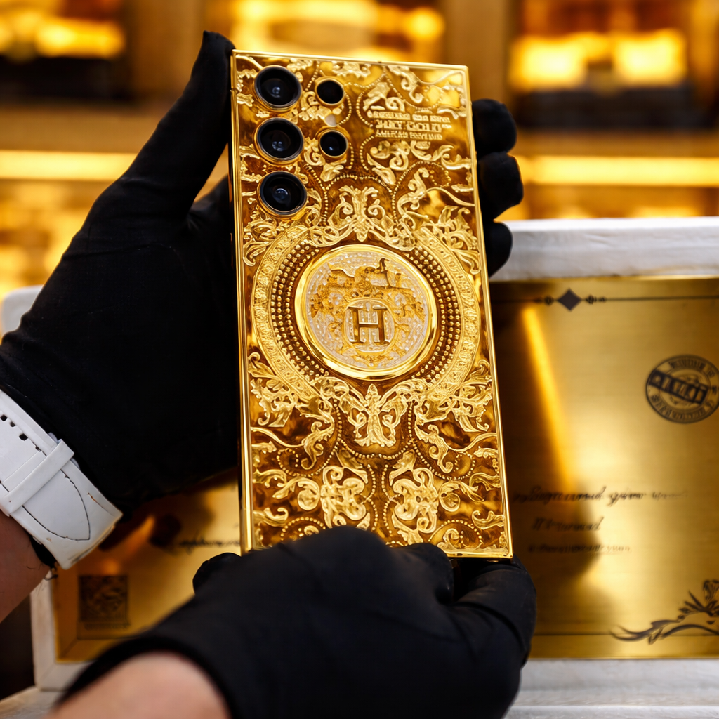 Majestic Crown 24K Engraved Case