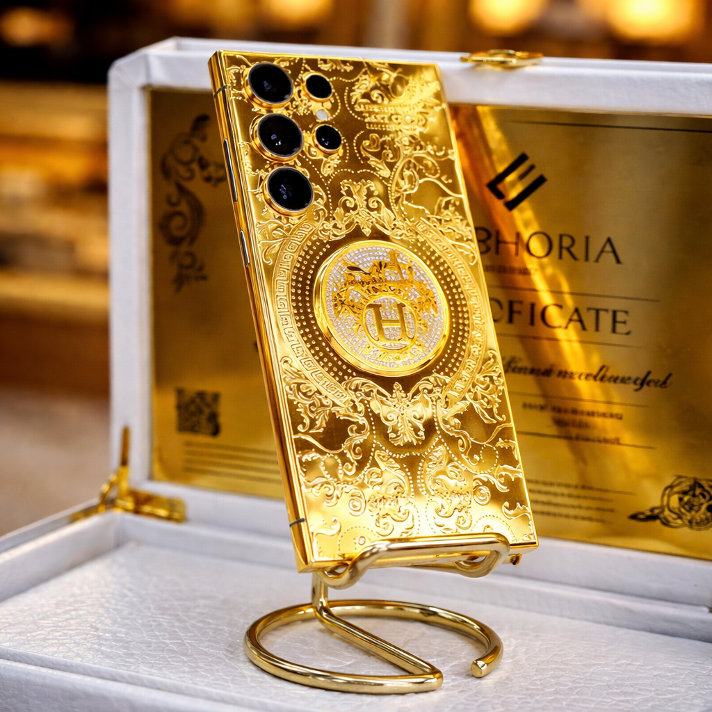 Majestic Crown 24K Engraved Case