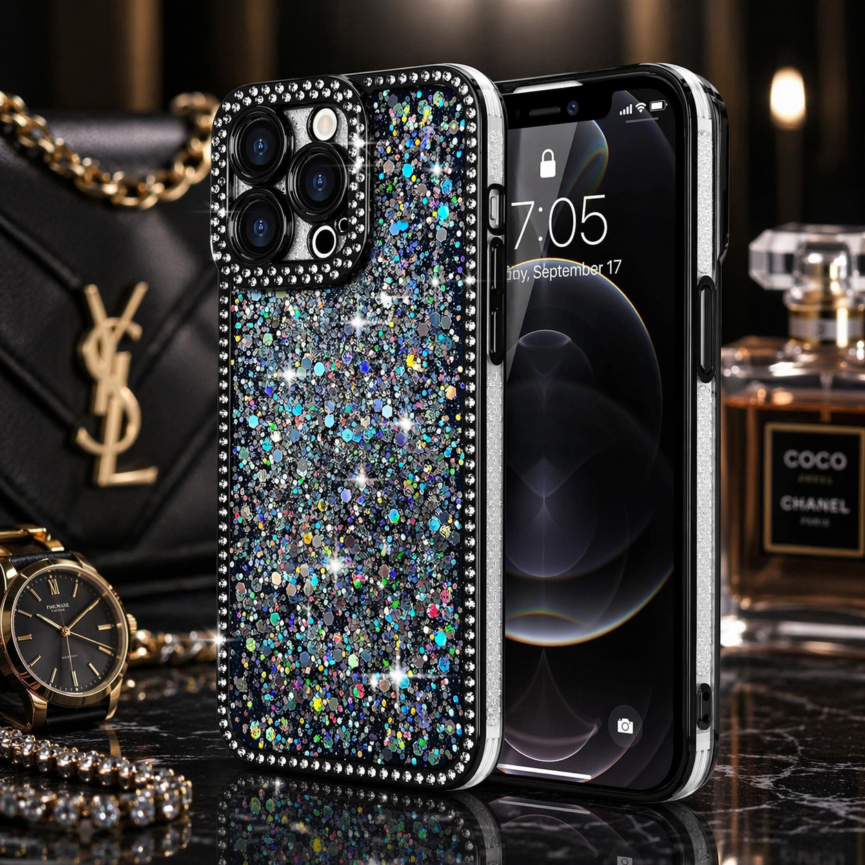 Luxury Glitter Rhinestone Case