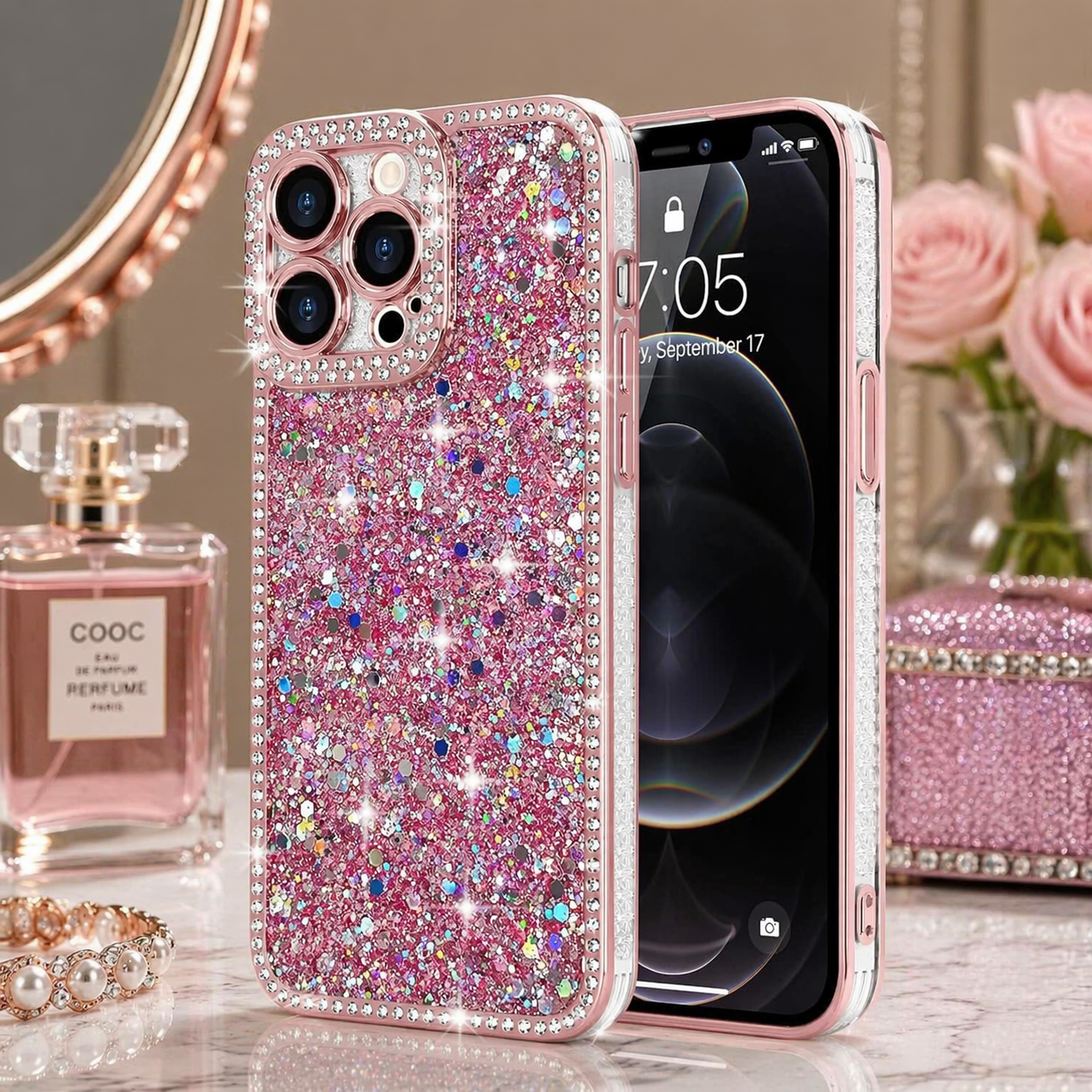 Luxury Glitter Rhinestone Case