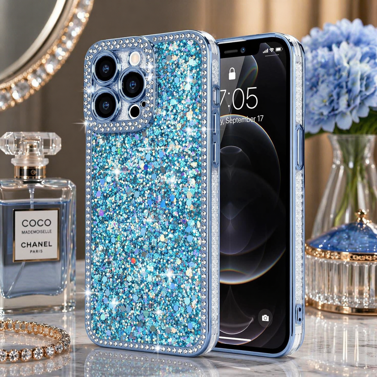 Luxury Glitter Rhinestone Case