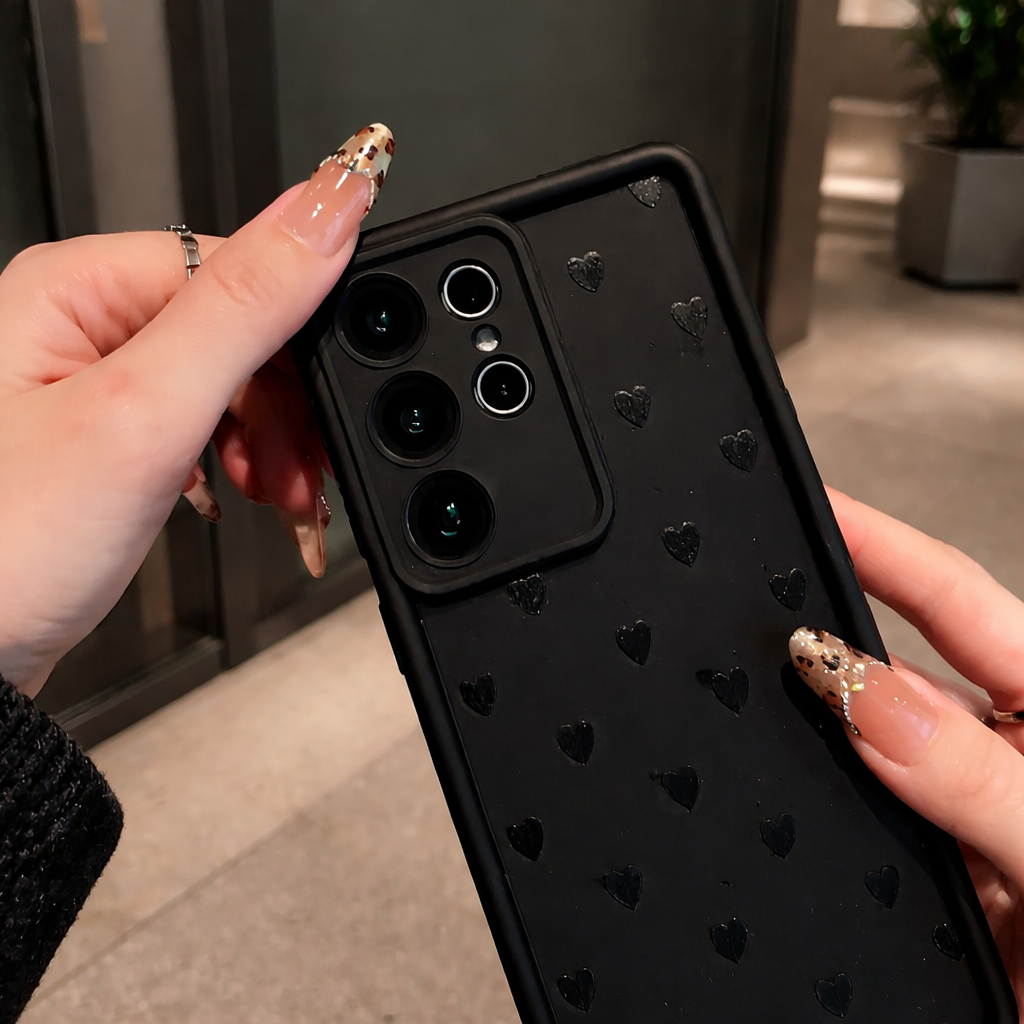 Samsung - Midnight Hearts Matte Case