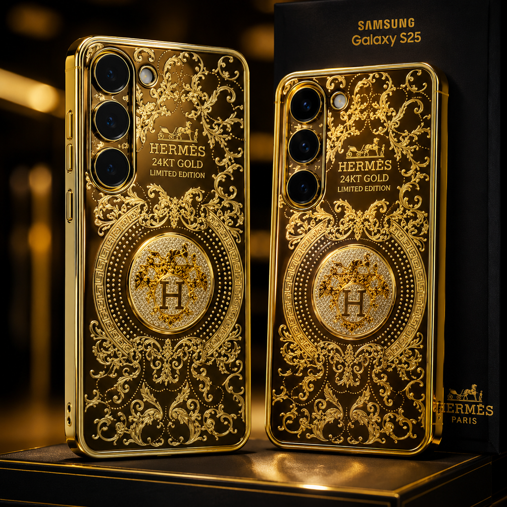 Majestic 24K Gold Engraved Case