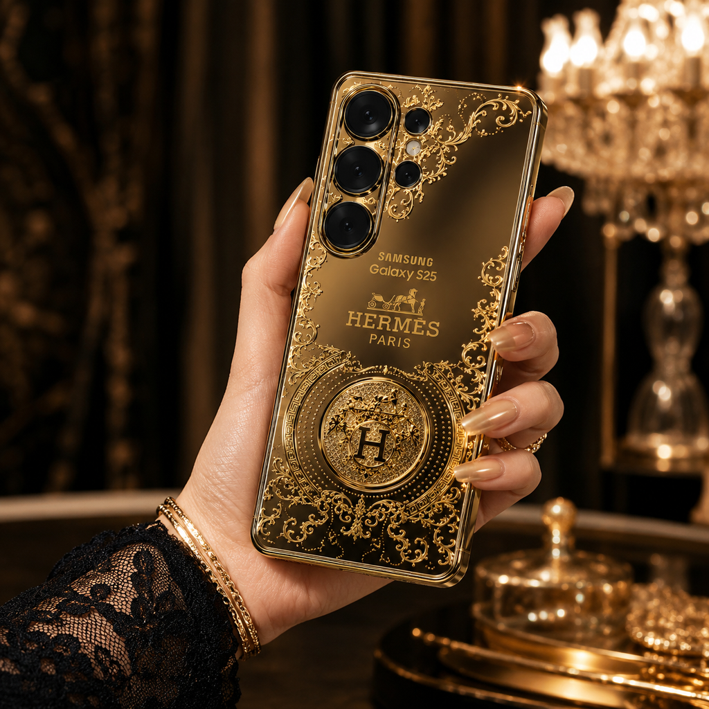 Majestic 24K Gold Engraved Case