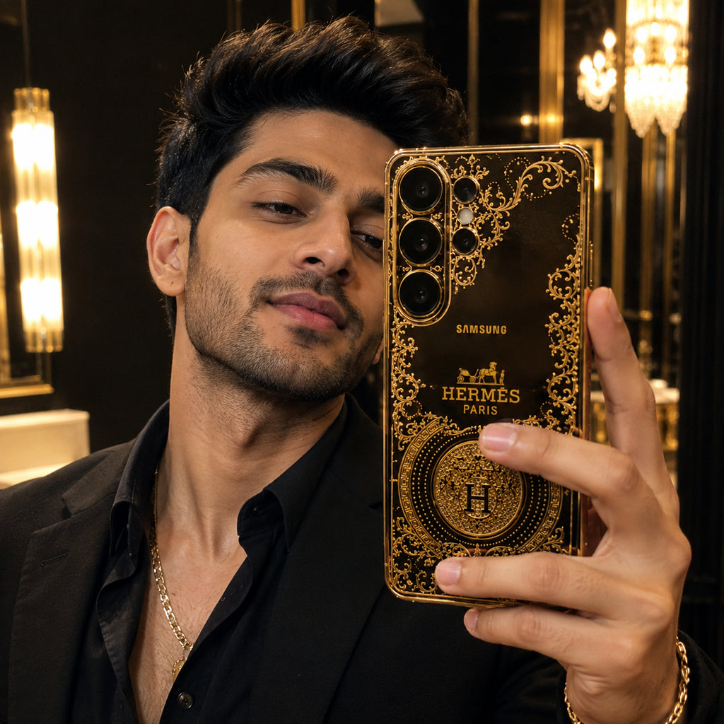 Majestic 24K Gold Engraved Case