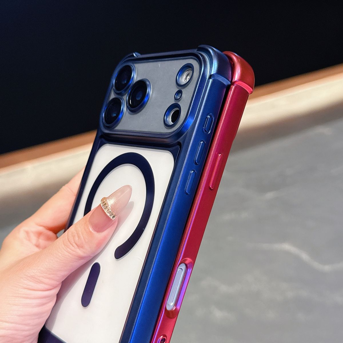 Strong Anti-Fingerprint Matte Magnetic Case