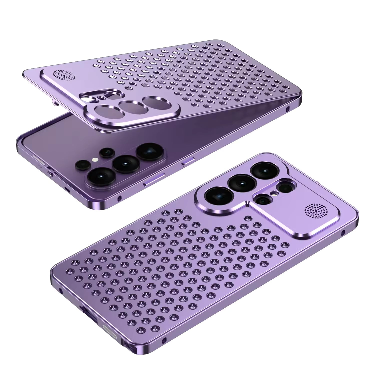Aromatherapy Aluminum Alloy Metal Heat Dissipation Case