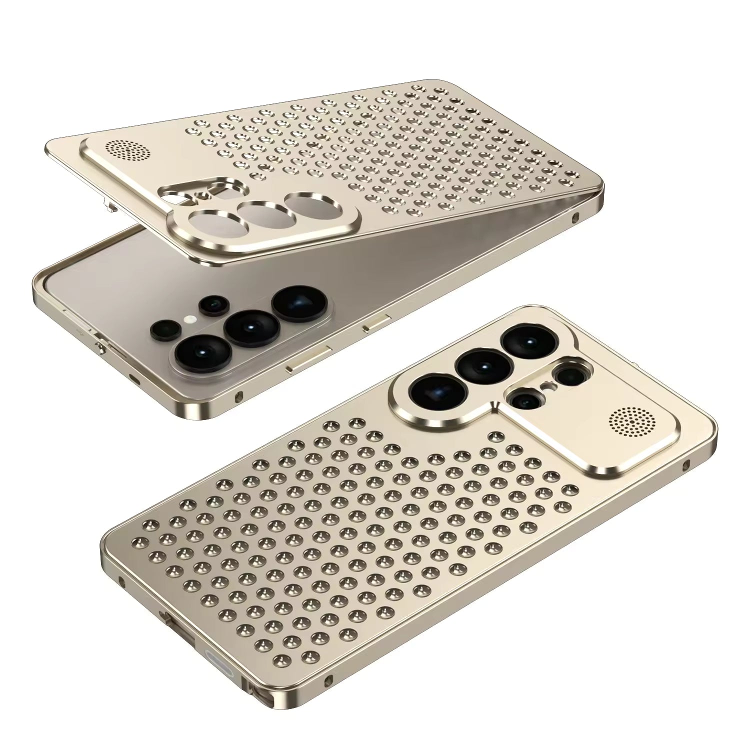 Aromatherapy Aluminum Alloy Metal Heat Dissipation Case