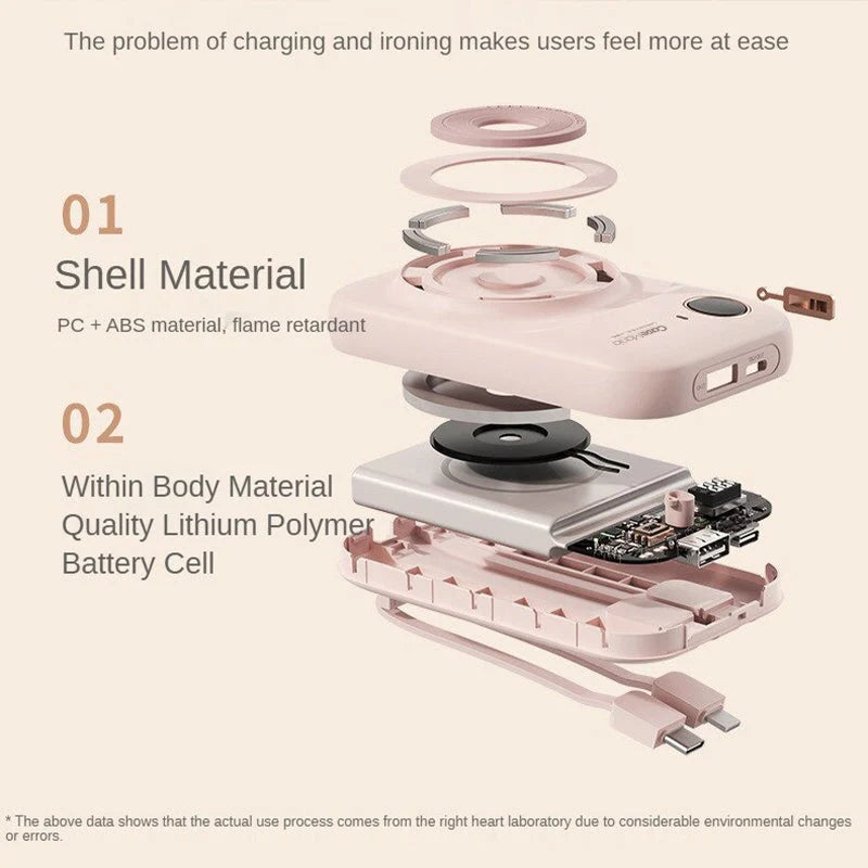 Retro Snap Charge Power Bank (10,000 mah)
