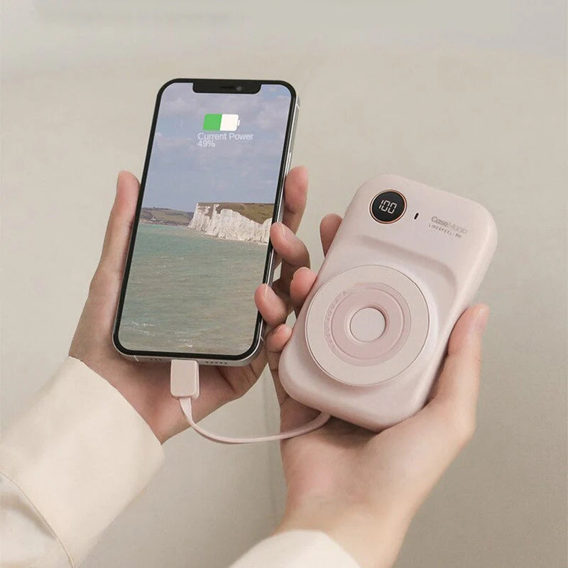 Retro Snap Charge Power Bank (10,000 mah)