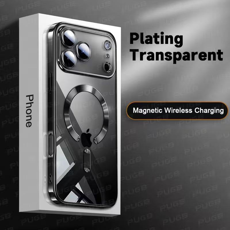 Transparent Magsafe Lens Protection Case