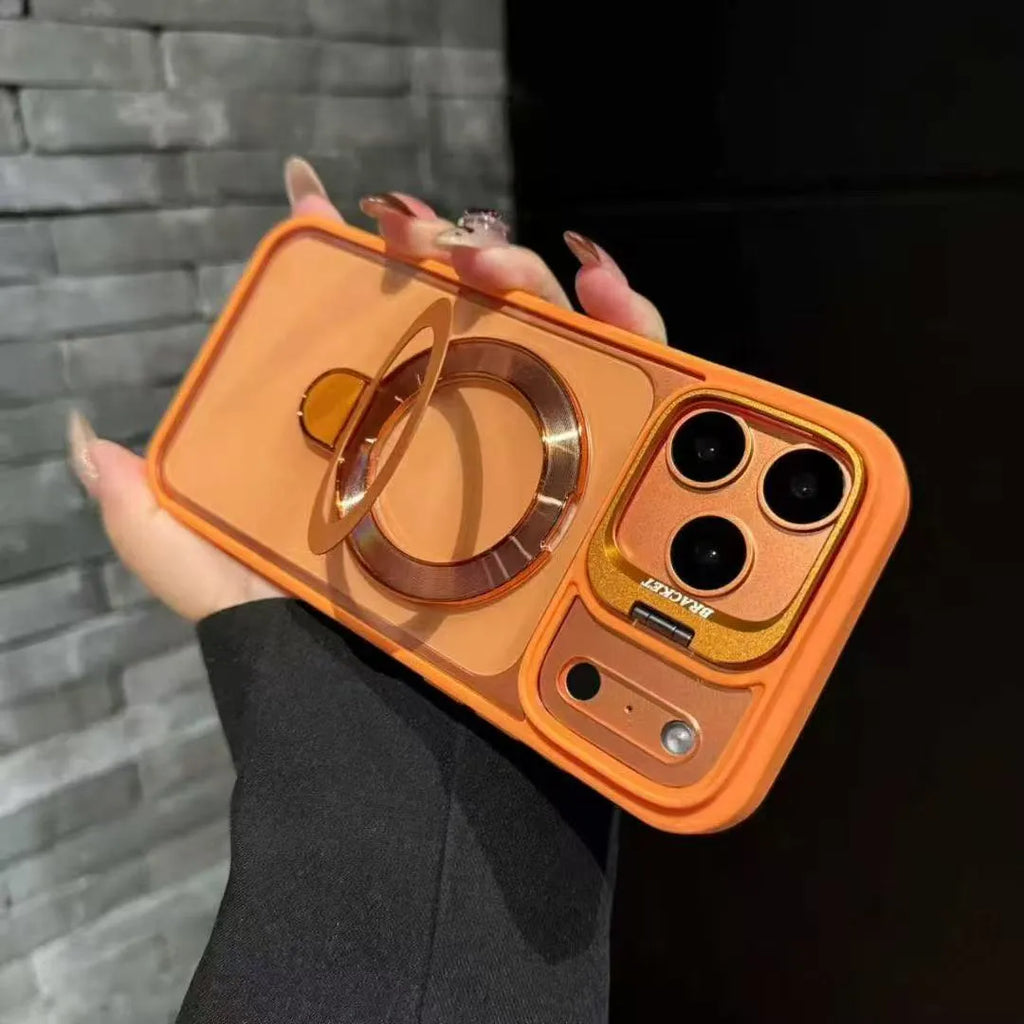Magnetic Case with 360 Rotatable Ring Stand