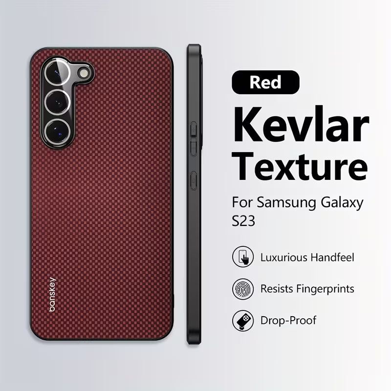 Luxury Kevlar Pattern Case