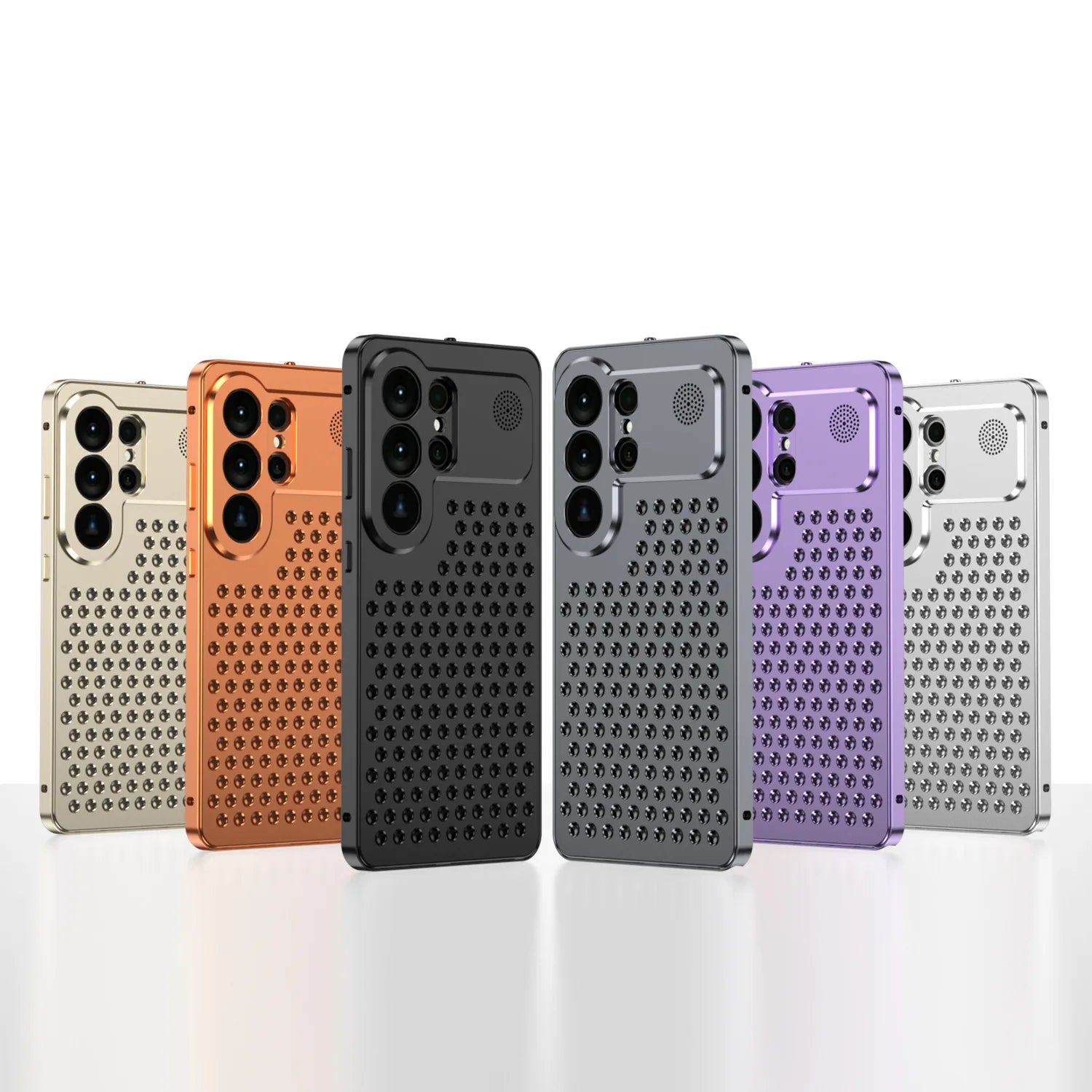 Aromatherapy Aluminum Alloy Metal Heat Dissipation Case