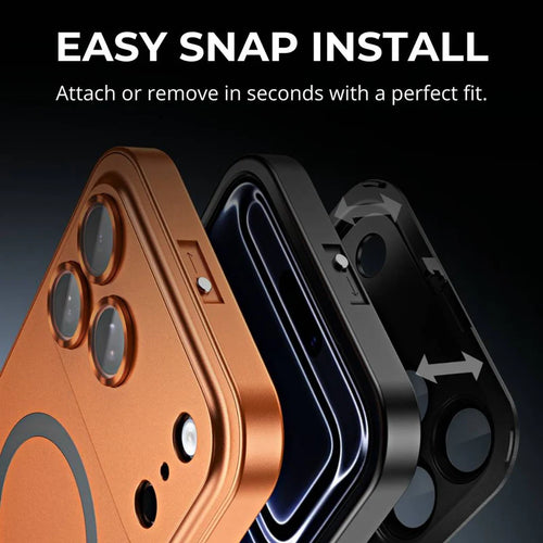 Aluminium Snap On Metal Case