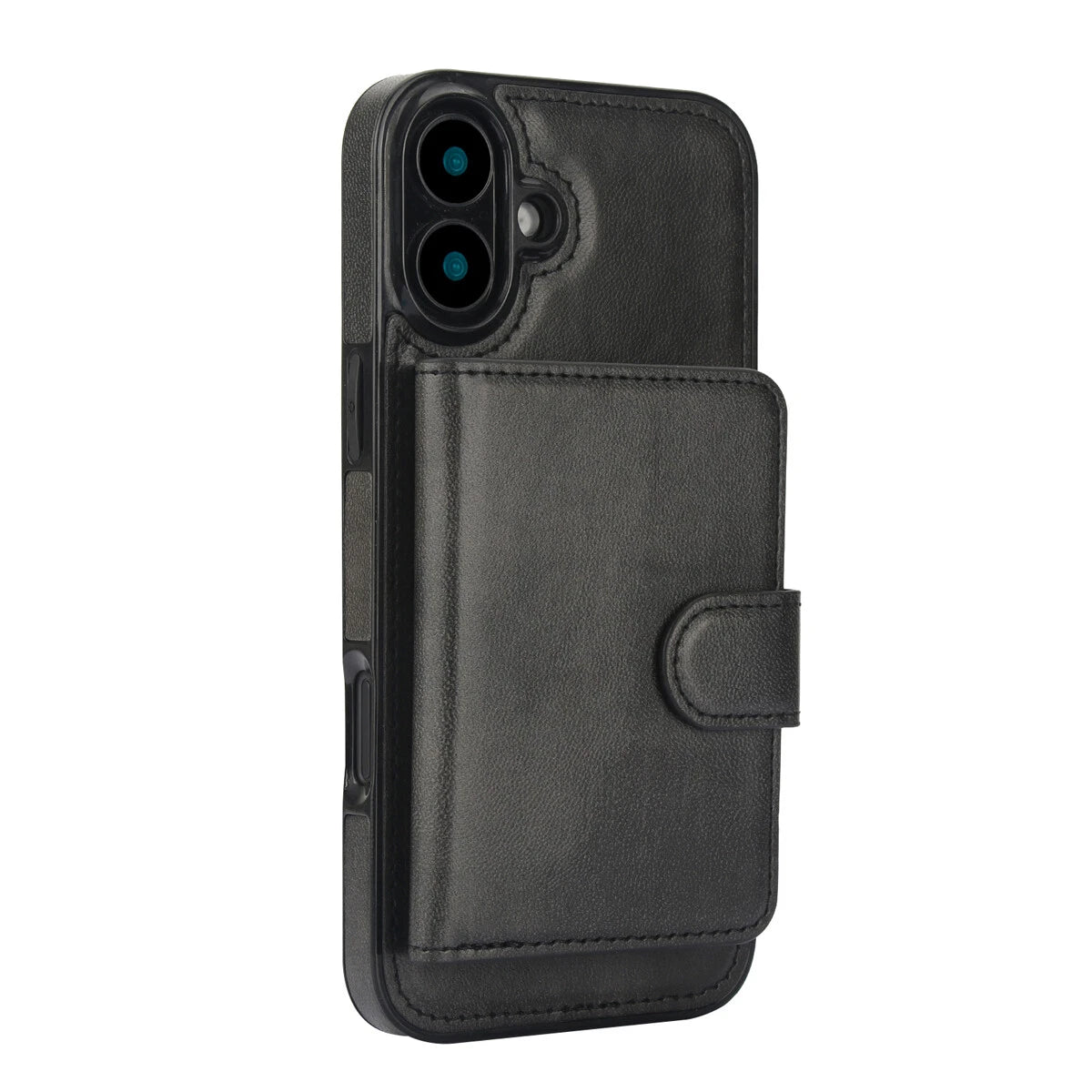 iPhone 16 - Detachable Magsafe Magnetic Wallet Stand Case