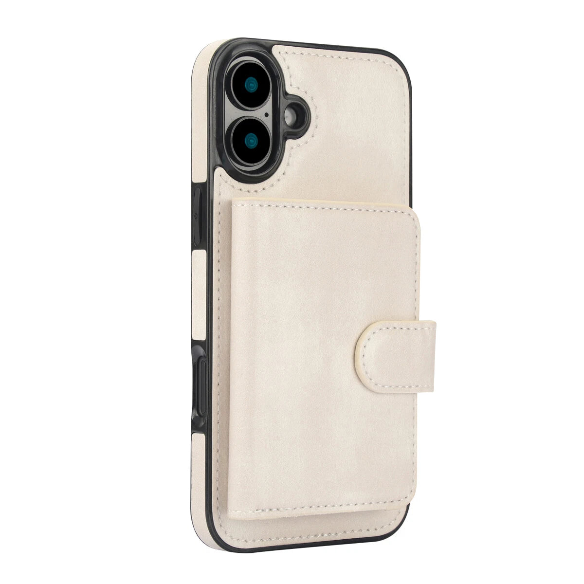 iPhone 16 - Detachable Magsafe Magnetic Wallet Stand Case