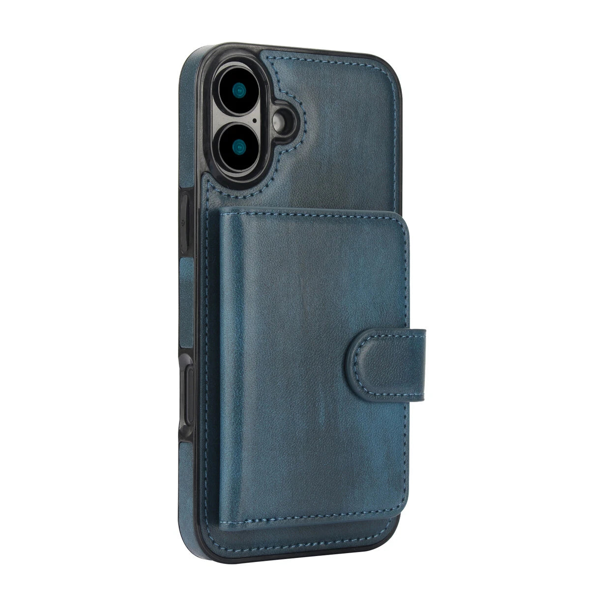 iPhone 16 - Detachable Magsafe Magnetic Wallet Stand Case