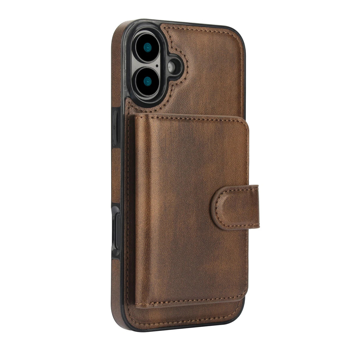 iPhone 16 - Detachable Magsafe Magnetic Wallet Stand Case