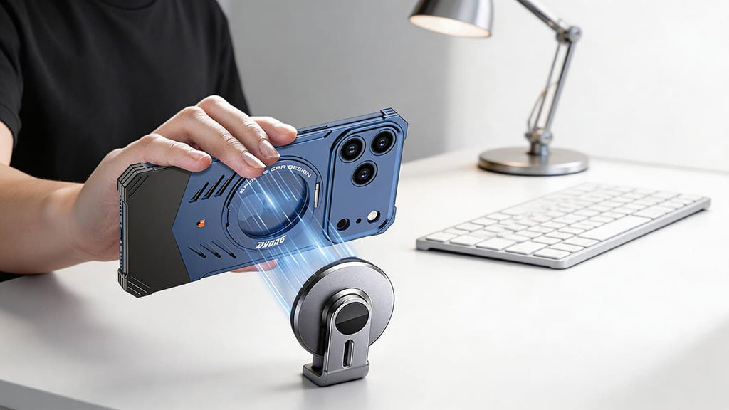 Magnetic Armor Metal Case