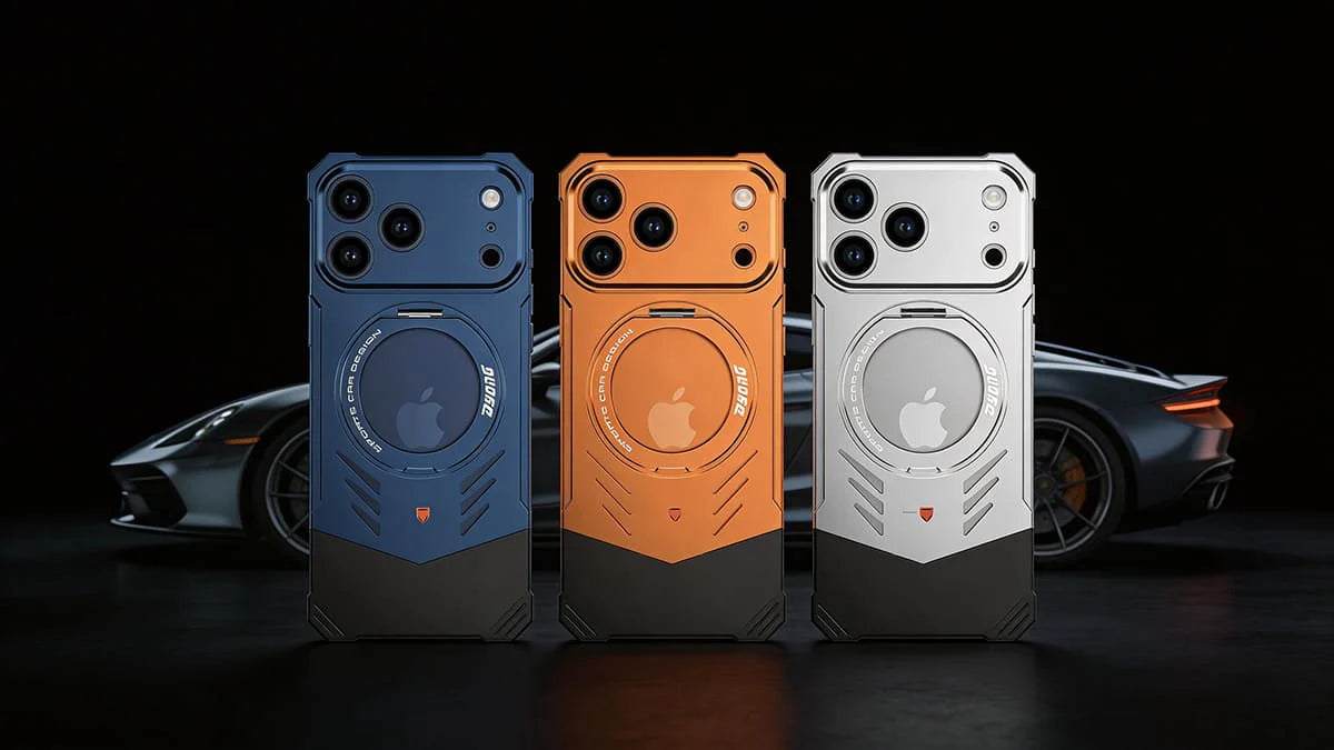 Magnetic Armor Metal Case