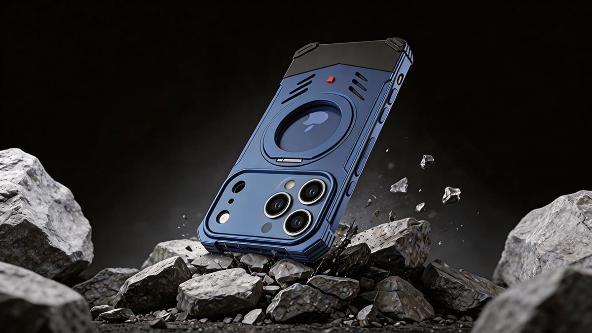 Magnetic Armor Metal Case