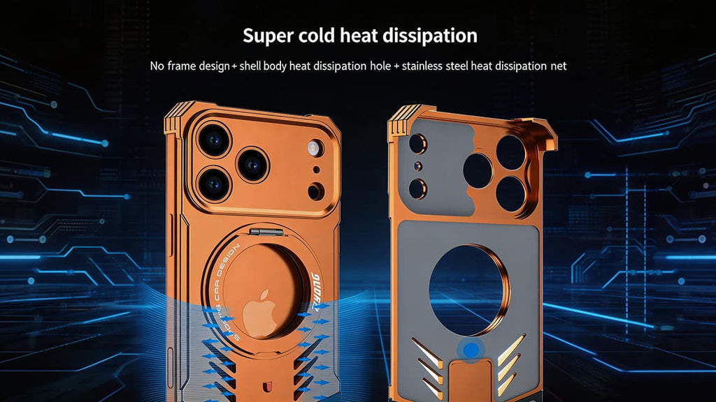 Magnetic Armor Metal Case
